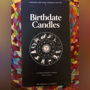 Birthdate candle - December 3